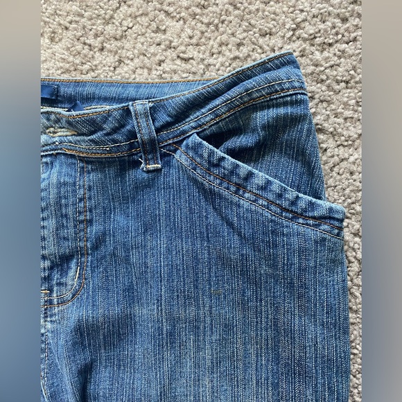 Bill Blass | vintage straight leg jeans stretch women’s size 12 denim dad jeans - Picture 6 of 14